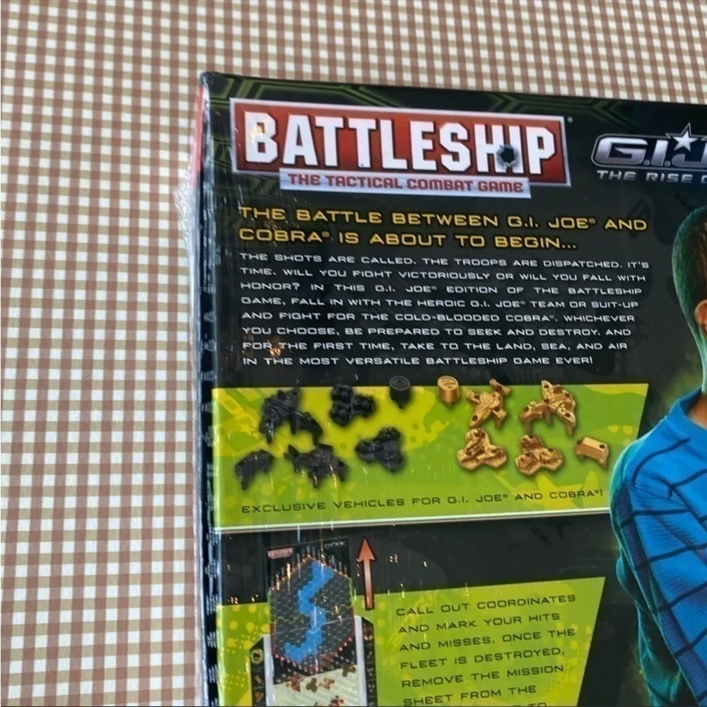 Hasbro Battleship G.I JOE The Rise of‎ Cobra board game. New. Sealed